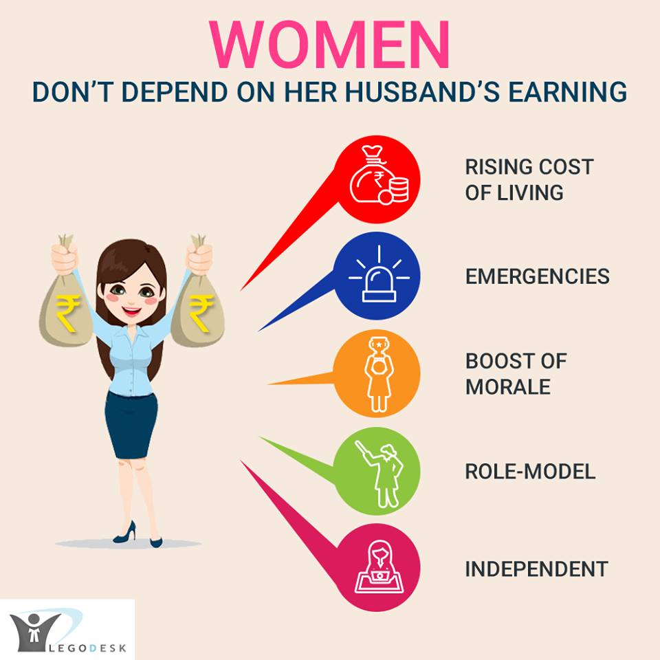 WOMAN ! DON’T DEPEND ON YOUR HUSBAND’S EARNING