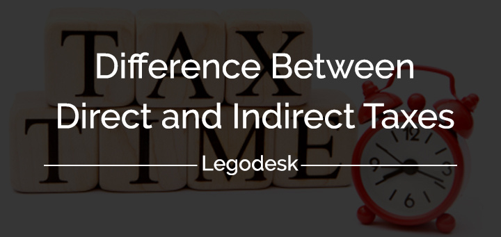 Differences Between Direct And Indirect Tax