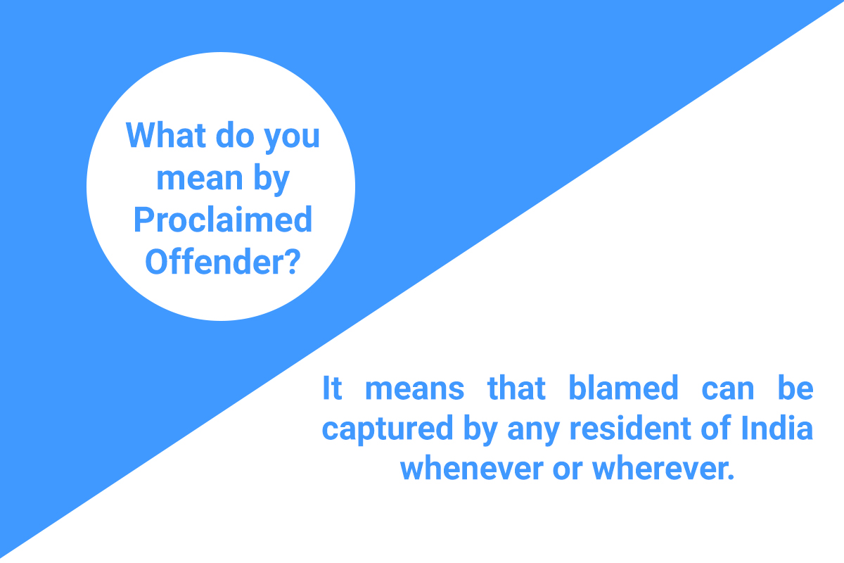What Do You Mean By Proclaimed Offender?