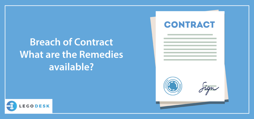 assignment on remedies for breach of contract