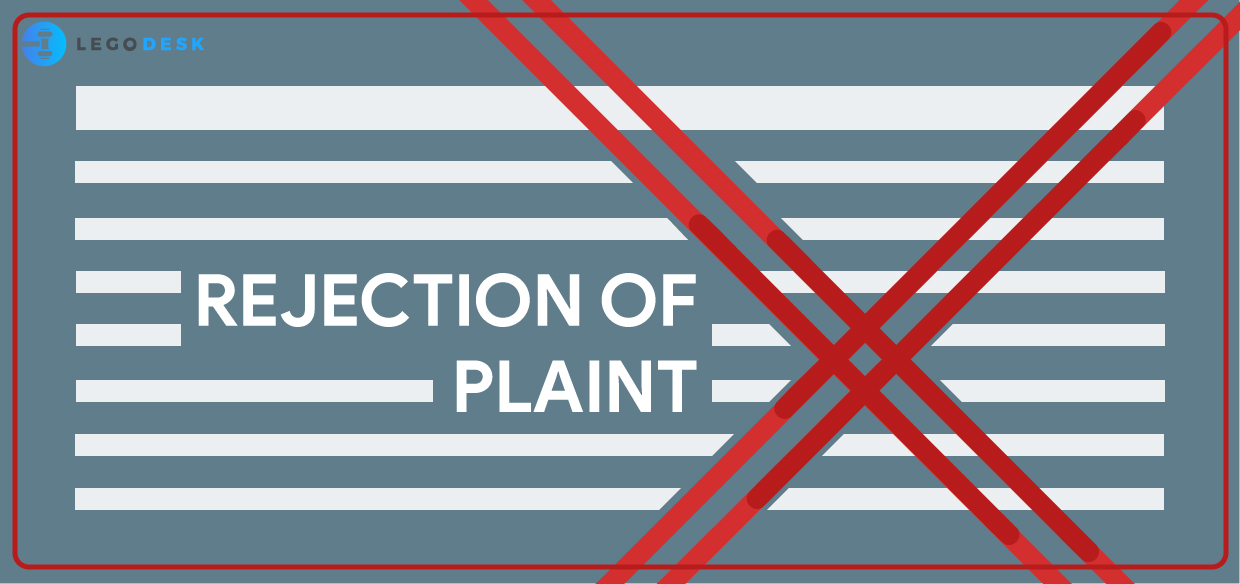 Rejection of Plaint under Civil Procedure Code