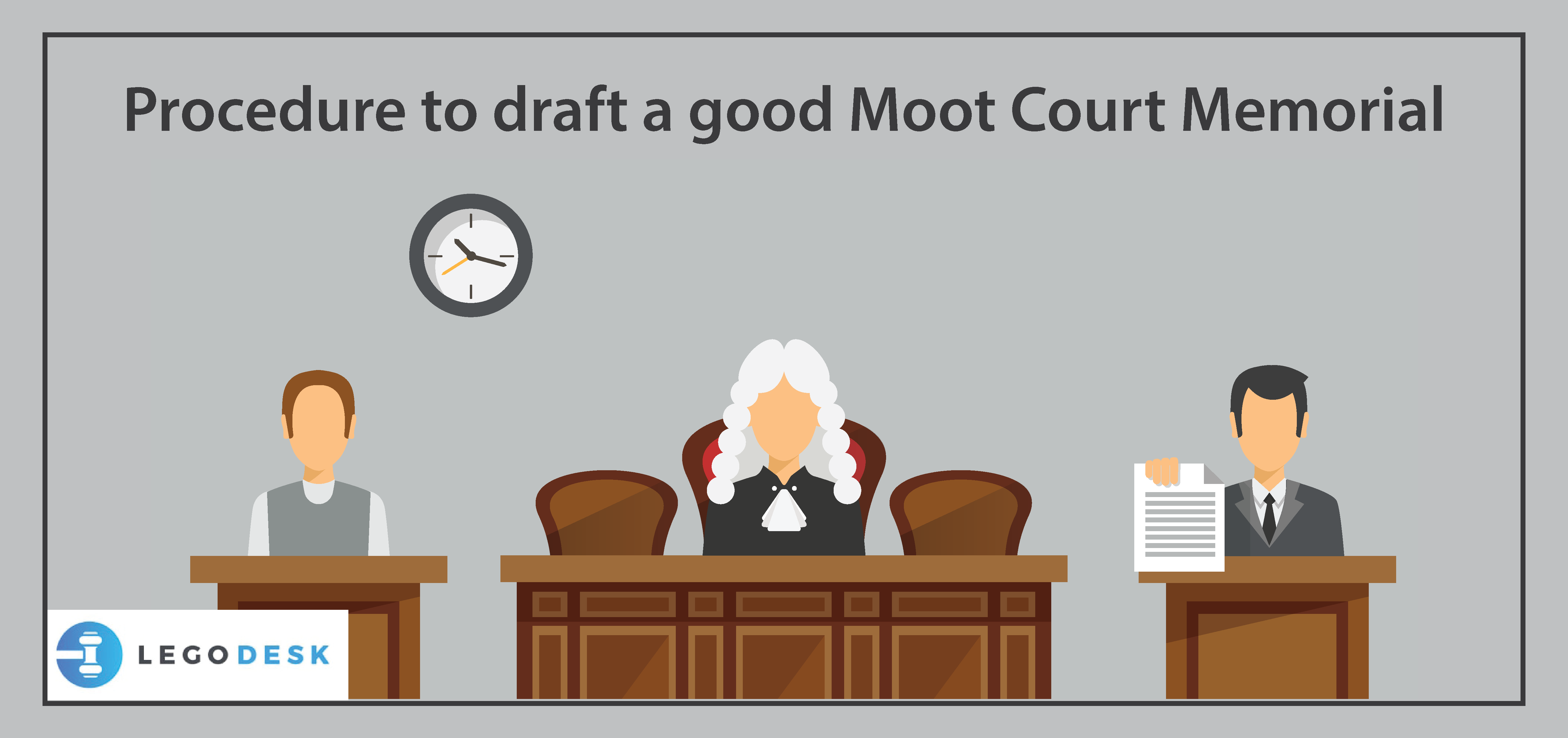 Procedure to draft a good Moot Court Memorial
