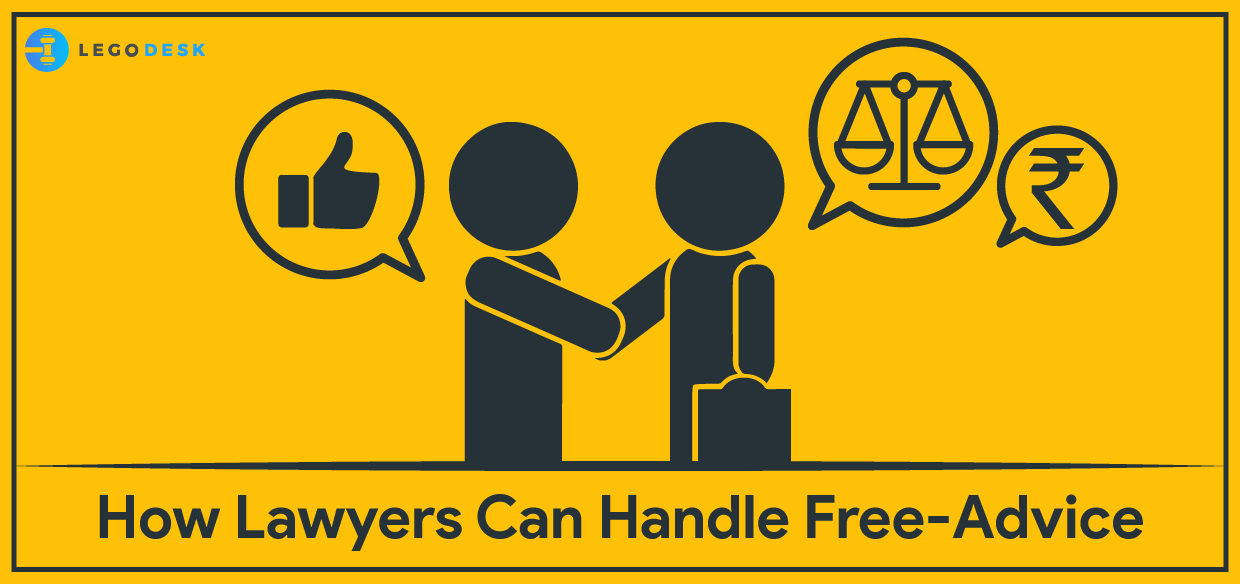 How Lawyers Can Handle Free-Advice Seekers
