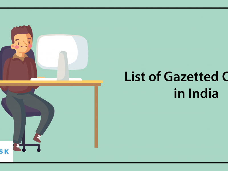 List of All Gazetted Officers in India
