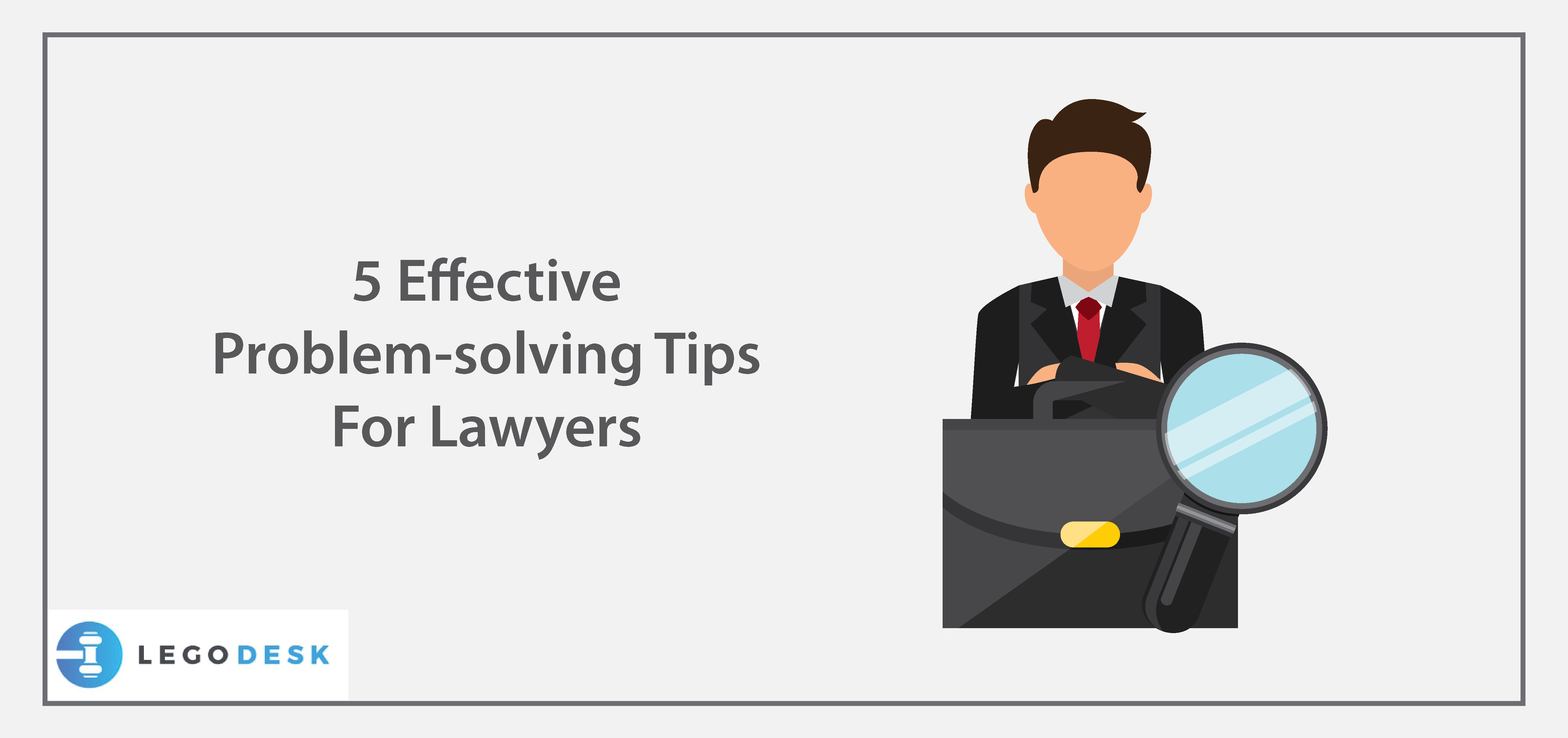 legal requirements for problem solving