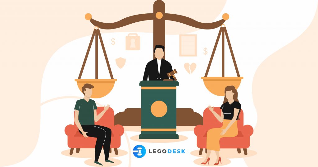 Legodesk- Post-divorce issues 