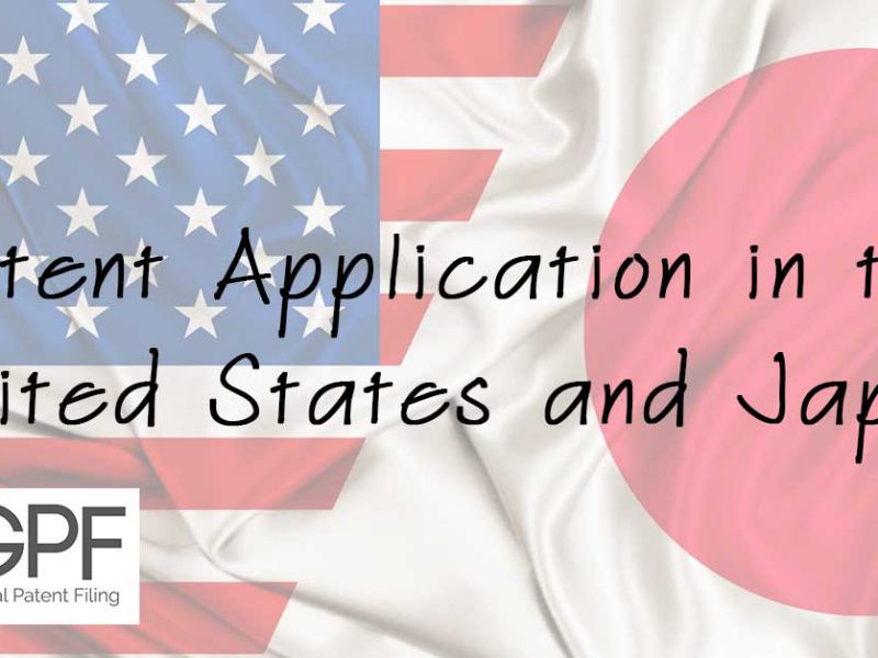 Patent Application Filing in US and Japan