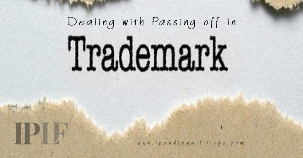 For an unregistered trademark getting infringed, passing off can be a useful basis to prove the infringement. Let us understand Passing off.