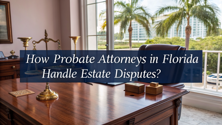 How Probate Attorneys in Florida Handle Estate Disputes